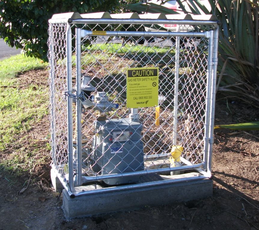 Natural Gas Meter Cages (1)
