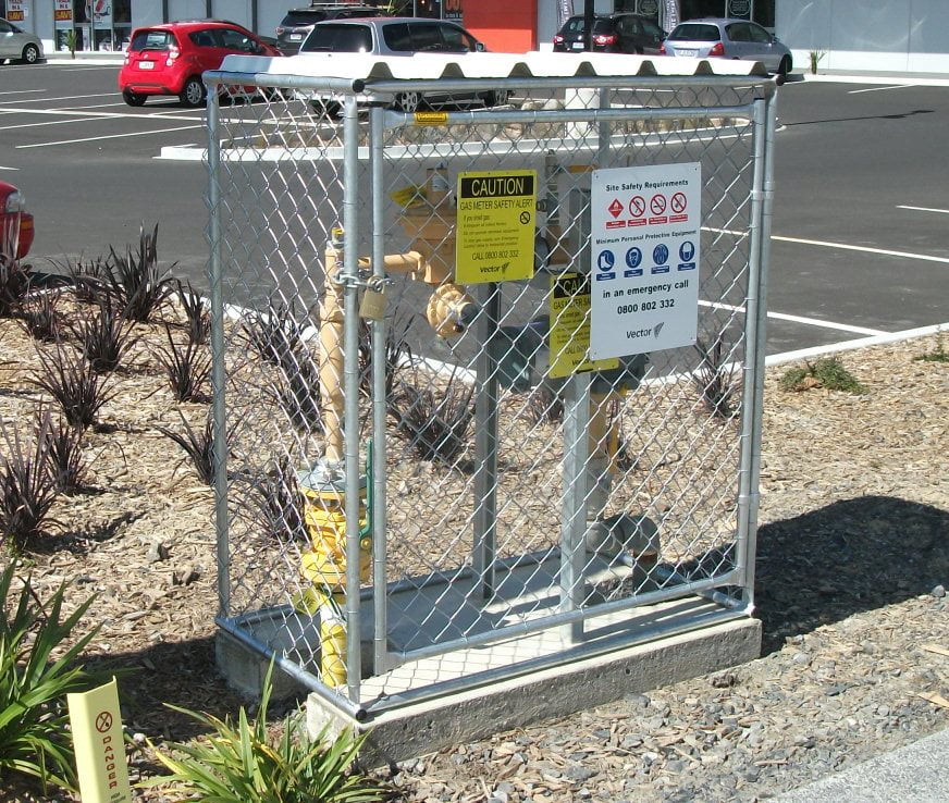 Natural Gas Meter Cages (3)