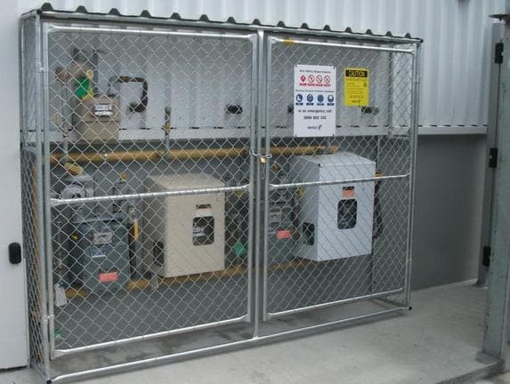 Natural Gas Meter Cages (6)